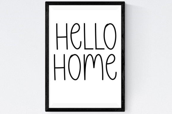 Camping Font - Preview 1