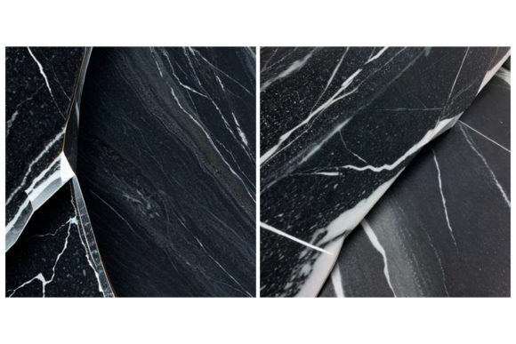 2 Black and Gray Stone Texture Marble Graphic Illustrations By IrynaShancheva