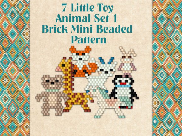 7 Little Toy Animal Set 1