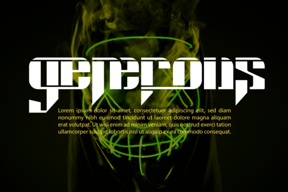 Achilles Meditation Font - Preview 2
