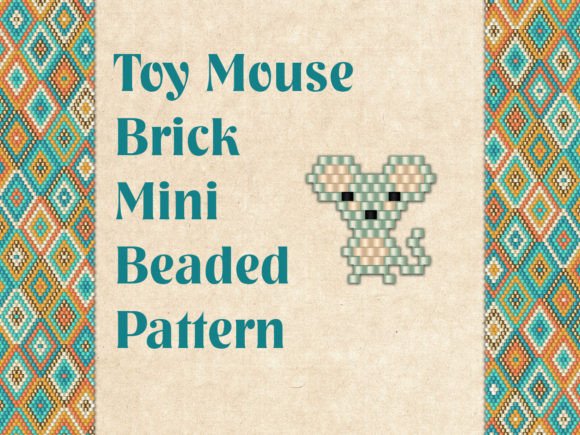 Beaded Toy Mouse