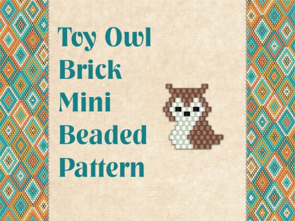 Beaded Toy Owl