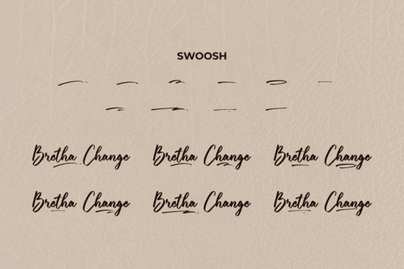 Bretha Change Font - Preview 6
