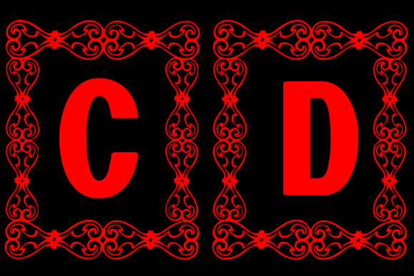Bruce Ornament Font - Preview 4