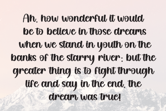 Brush Barbie Font - Preview 5