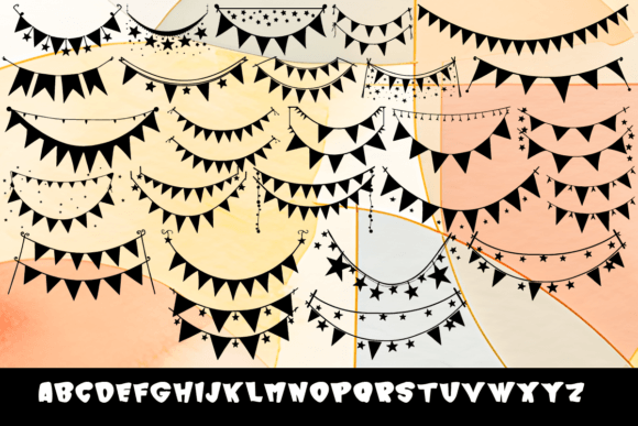 Bunting Font - Preview 1