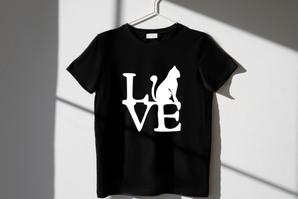 Cat Silhouette Font - Preview 4
