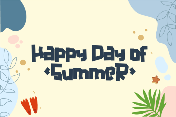 Certoon Summer Font - Preview 2