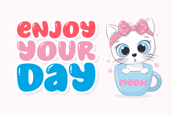 Chibi Love Font - Preview 1