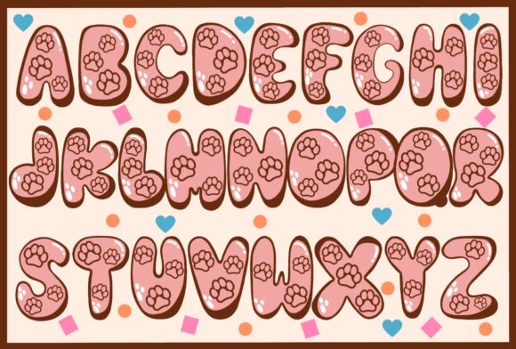 Cutie Pets Font - Preview 1