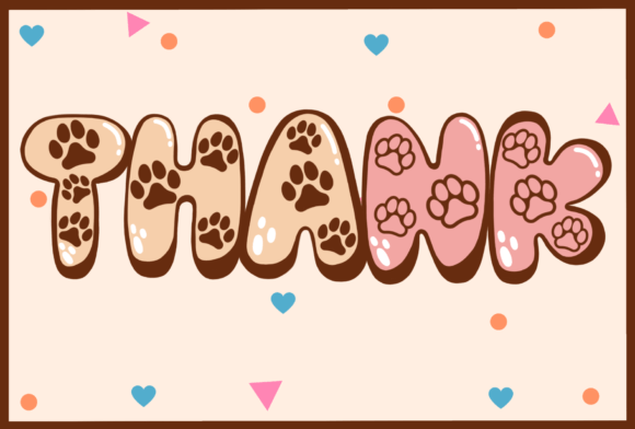 Cutie Pets Font - Preview 6
