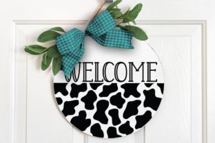 Door Hanger SVG Bundle - Round Sign SVG Graphic by GraphicsTreasures ...