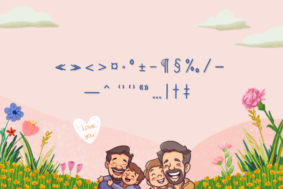 Father Day Font - Preview 2