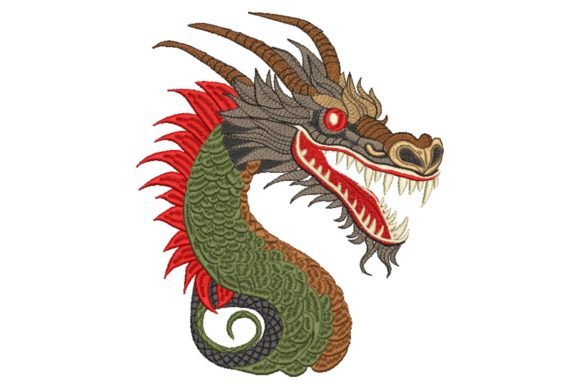 Green Chinese Dragon