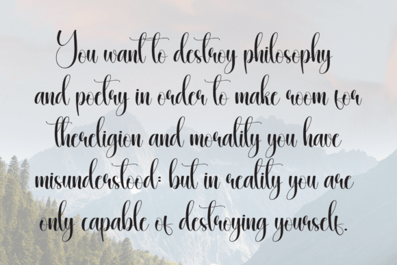 Hiking Font - Preview 5