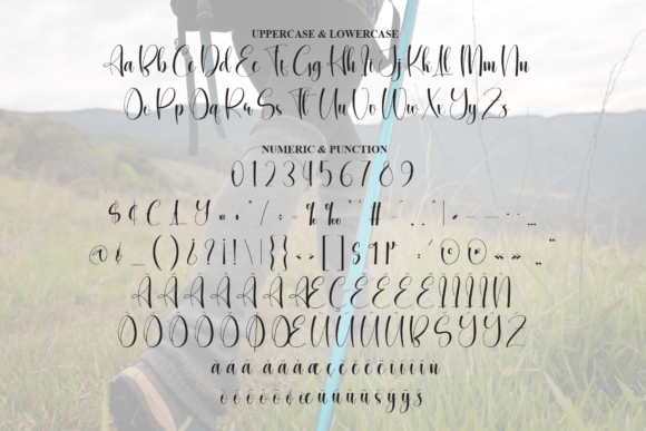 Hiking Font - Preview 6