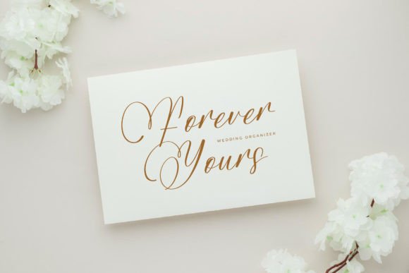 Martina Vittoria Font PNG with transparent background - Preview 2
