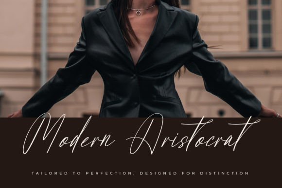 Modena Prestige Font PNG with transparent background - Preview 1