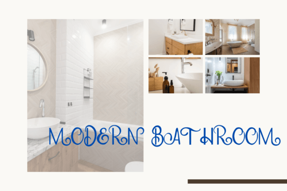 Modern Cute Font PNG with transparent background - Preview 6