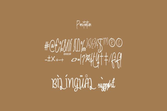 Monalisa Delight Font PNG with transparent background - Preview 2
