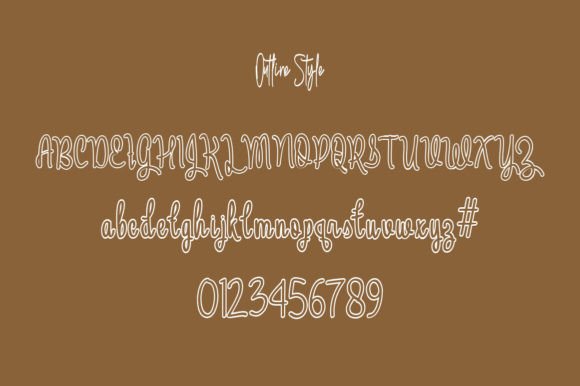 Monalisa Delight Font PNG with transparent background - Preview 6