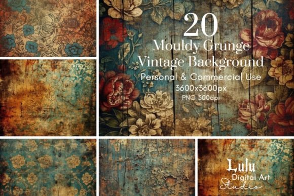 Mouldy Grunge Vintage Background