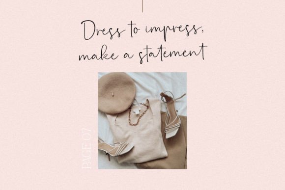 Natalie Photograph Font PNG with transparent background - Preview 5