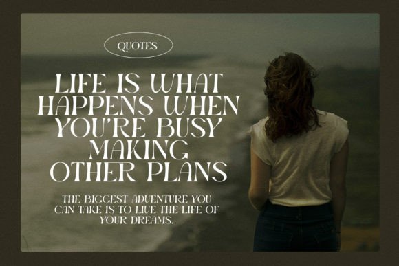 Qattico Font PNG with transparent background - Preview 4