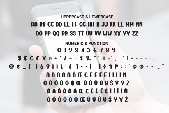 Smart Phone Font PNG with transparent background - Preview 6