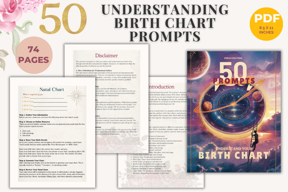 50 Understanding Your Birth Chart Prompt