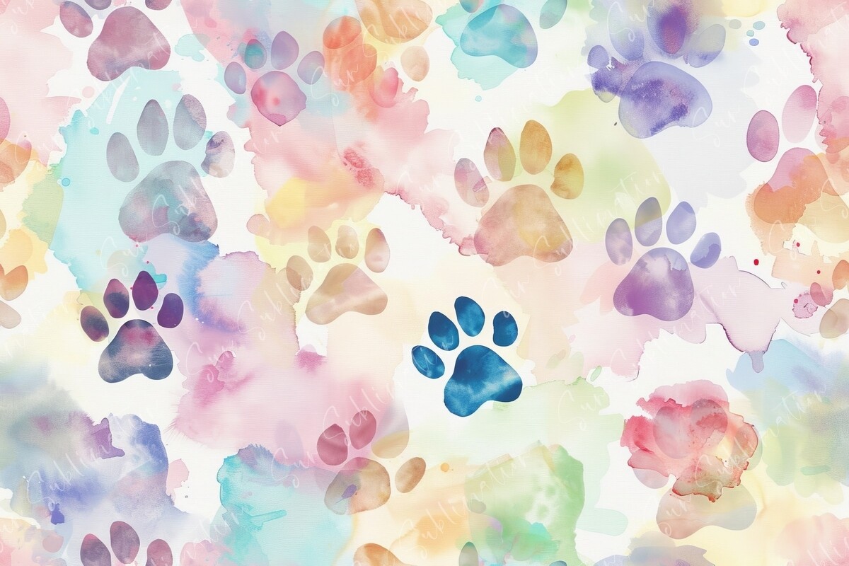 A Seamless Pattern with Colorful Graphic by Sun Sublimation · Creative ...