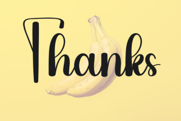 Banana Font - Preview 6