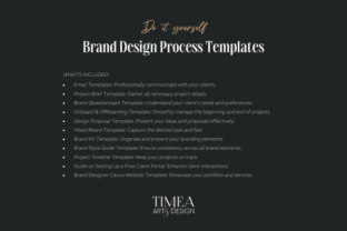 Brand Identity Design Process Templates Graphic by Tímea Herczeg ...