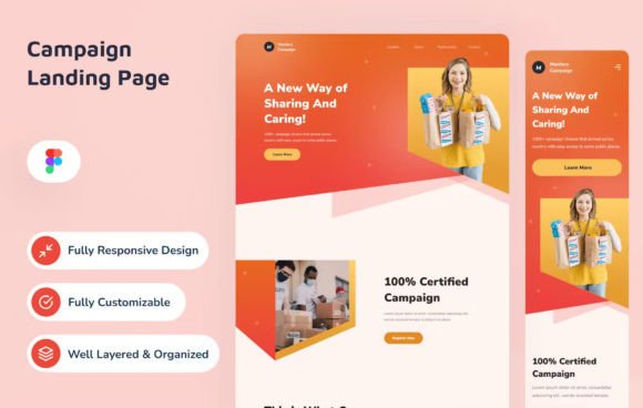 Campaign Landing Page