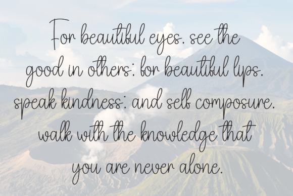 Daylight Font - Preview 5