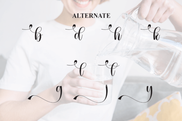 Drinking Font PNG with transparent background - Preview 6