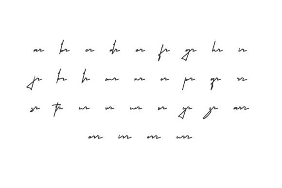 Gentala Rembulan Font PNG with transparent background - Preview 4