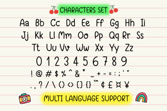 Growing Up Font - Preview 1