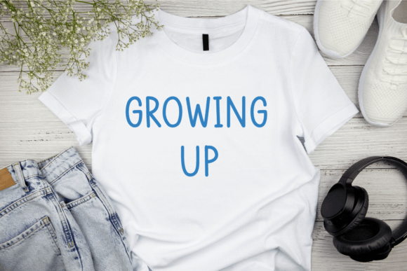 Growing Up Font - Preview 5