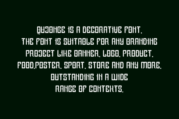 Qujonge Font PNG with transparent background - Preview 4