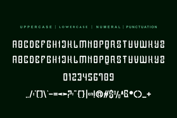 Qujonge Font PNG with transparent background - Preview 5