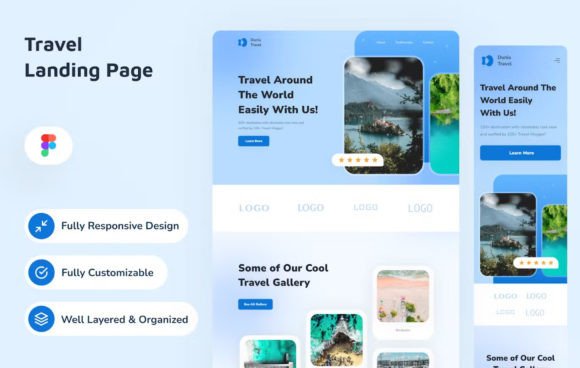 Travel Landing Page