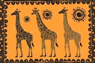 African Giraffes Pattern Graphic by Sun Sublimation · Creative Fabrica