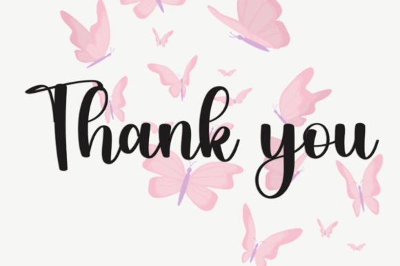 Butterfly Font - Preview 5