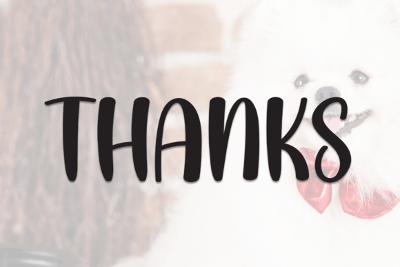 Cute Doggy Font - Preview 6