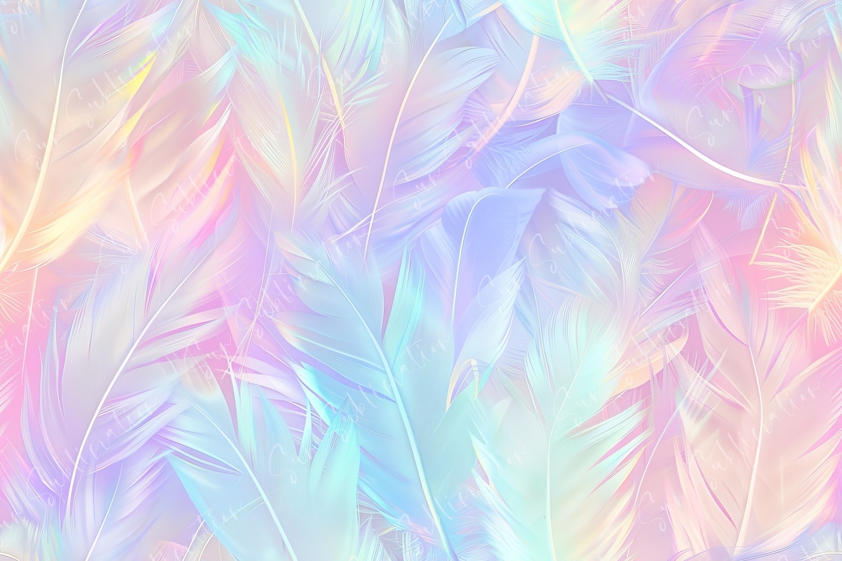 A Seamless Pattern with Holographic Graphic by Sun Sublimation ...