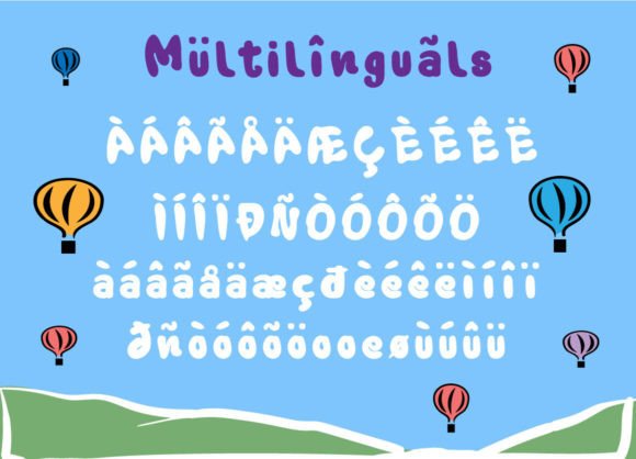 Adventure Ballon Font - Preview 6