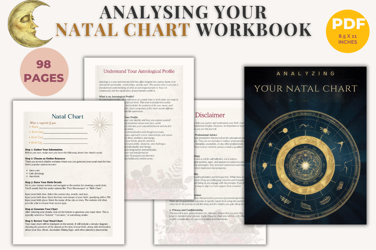 Analyzing Your Natal Chart: Workbook