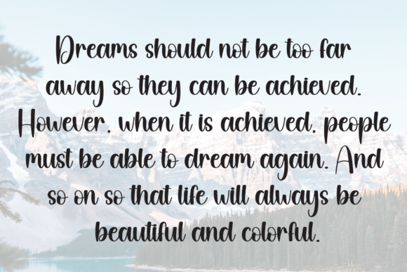 Angeline Font - Preview 5