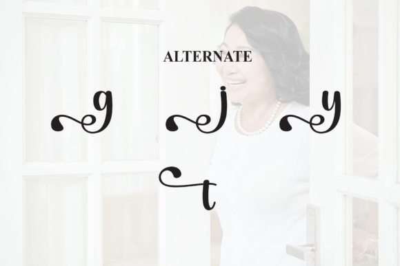Aunty Font - Preview 6